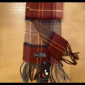 🧣 V. Fraas Men's Classic Plaid Scarf 🧣